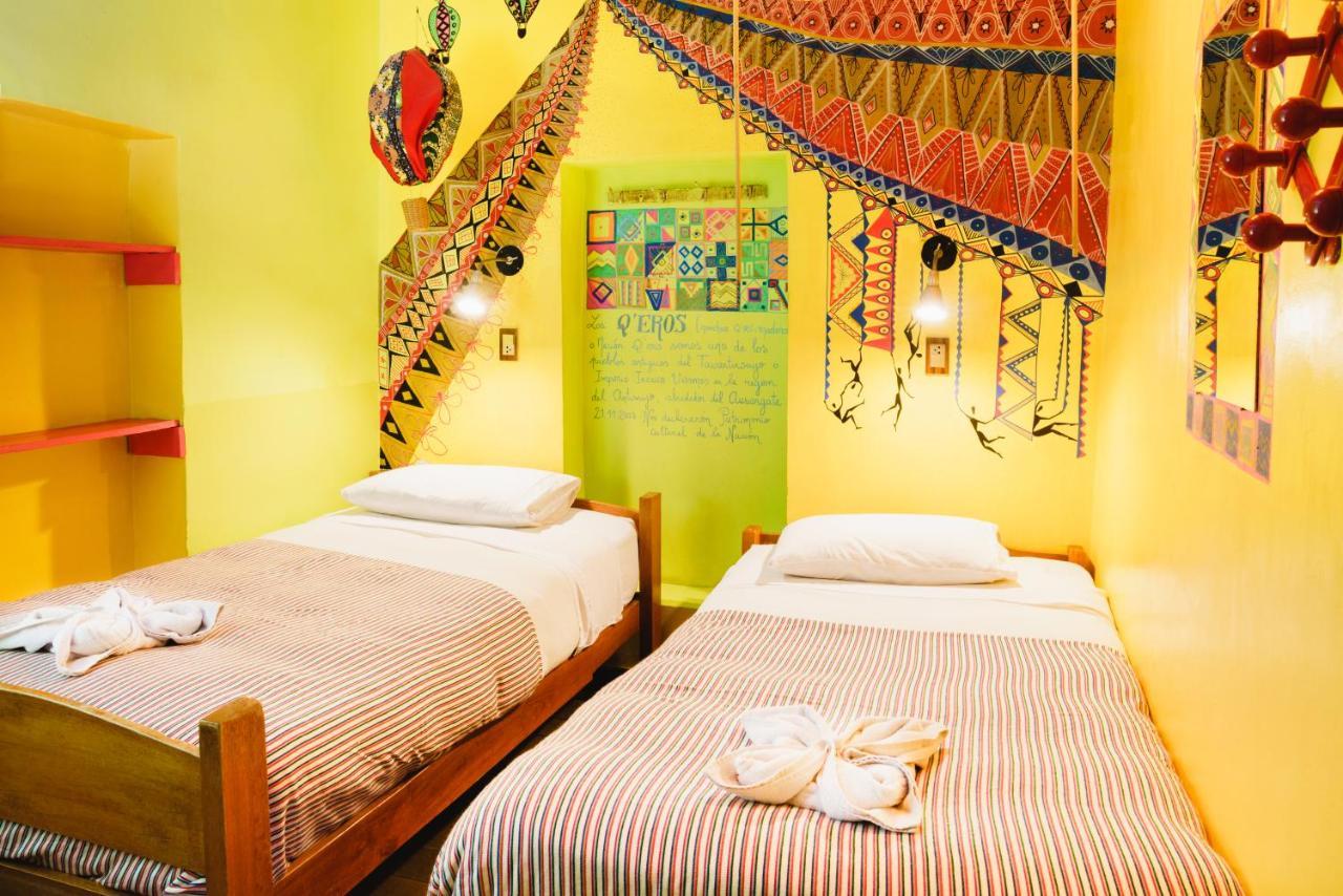 Backpacker La Bo'M Hotel Cuzco Exterior foto