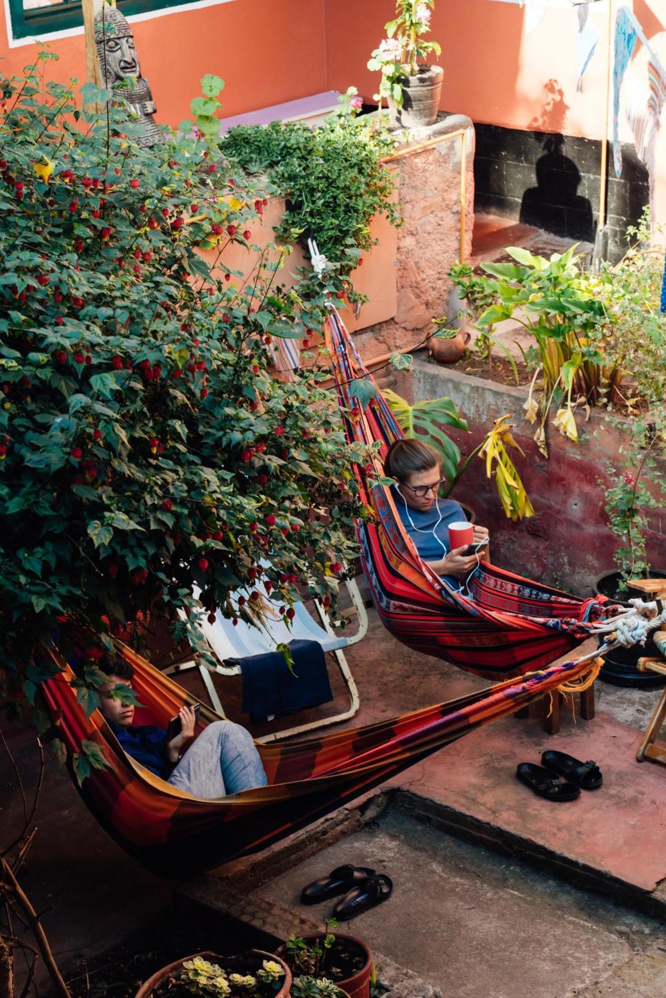 Backpacker La Bo'M Hotel Cuzco Exterior foto