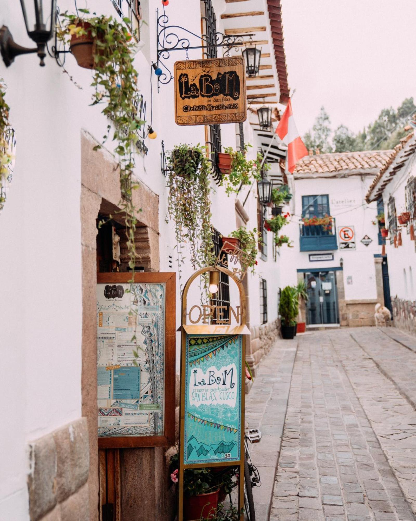 Backpacker La Bo'M Hotel Cuzco Exterior foto
