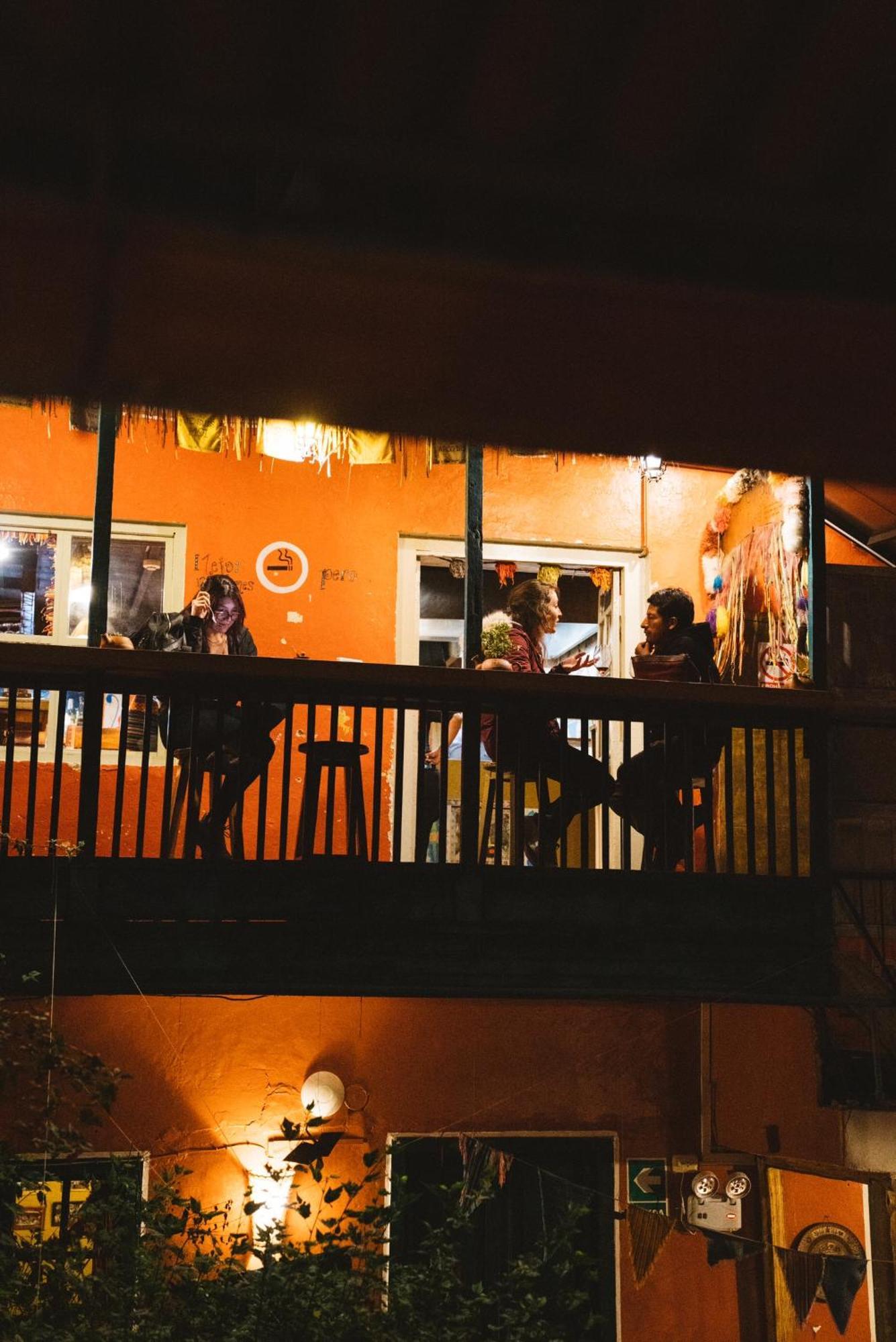 Backpacker La Bo'M Hotel Cuzco Exterior foto