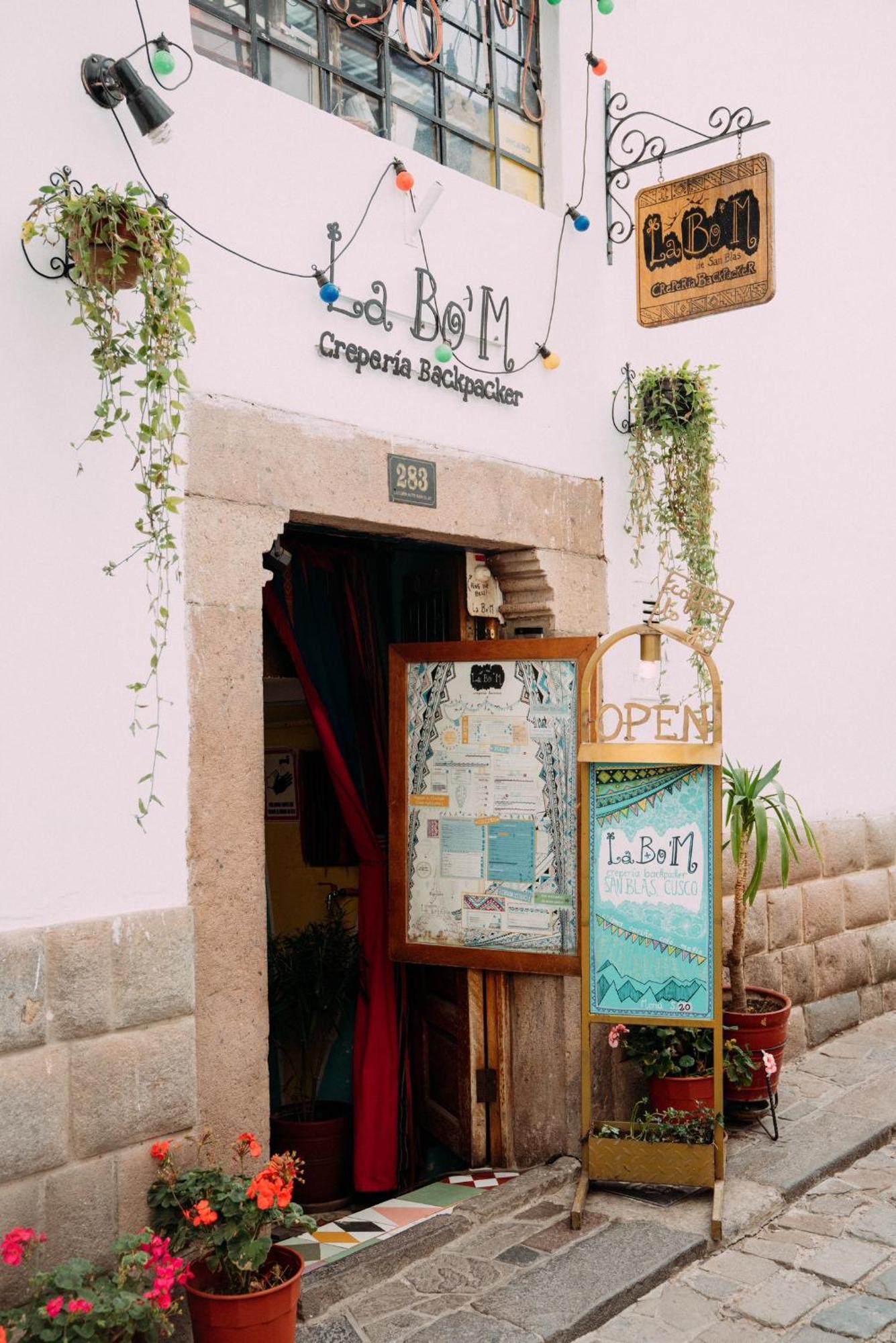 Backpacker La Bo'M Hotel Cuzco Exterior foto
